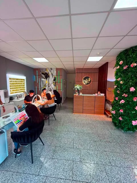 Einblick in das Elly Nails Studio in Frankfurt Ostend